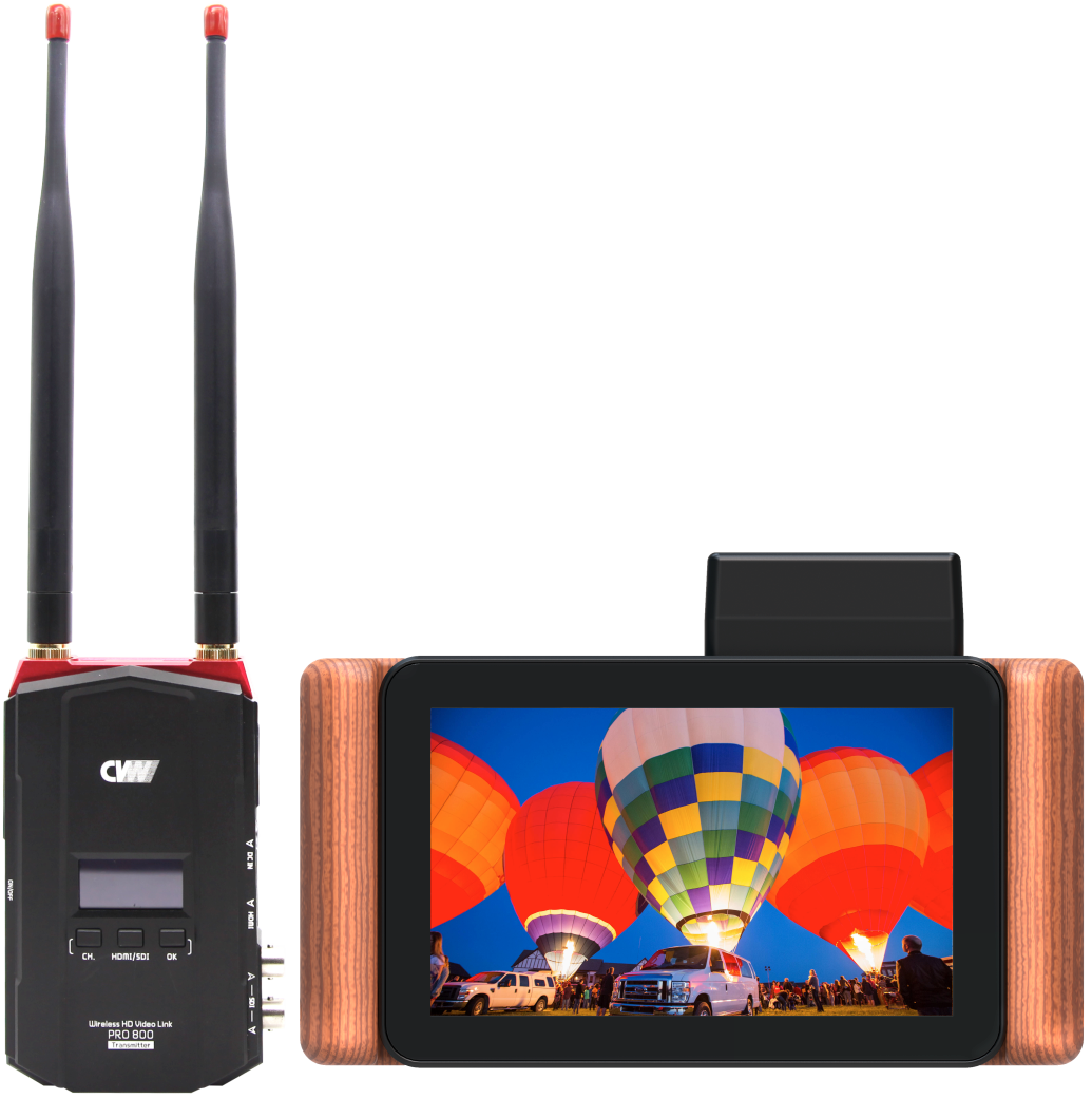 CV PRO VUE Full HD SDI/HDMI Zero-Latency Wireless Monitor & Transmitter Kit