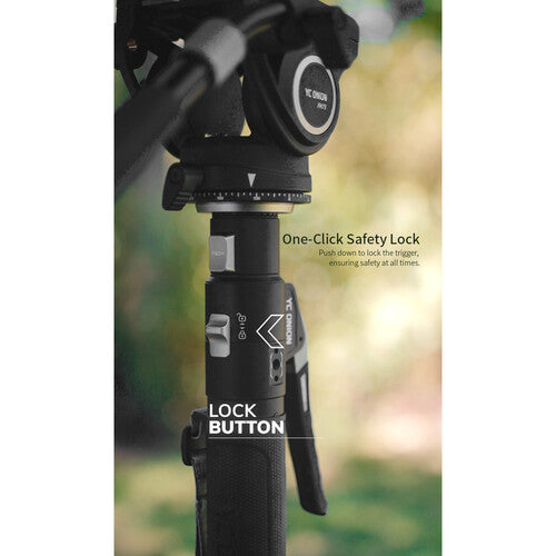 YC Onion Pineta Pro Carbon Fiber Monopod with Pedal Base