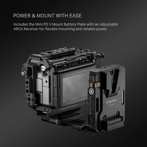 Tilta Camera Cage for Sony FX5 Power Kit – Black