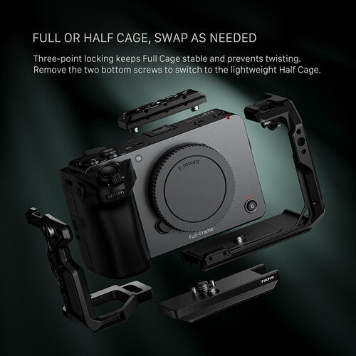 Tilta Camera Cage for Sony FX5 Pro Kit – Black