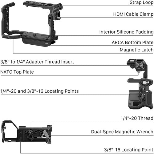 Tilta Camera Cage for Sony FX5 Pro Kit – Black
