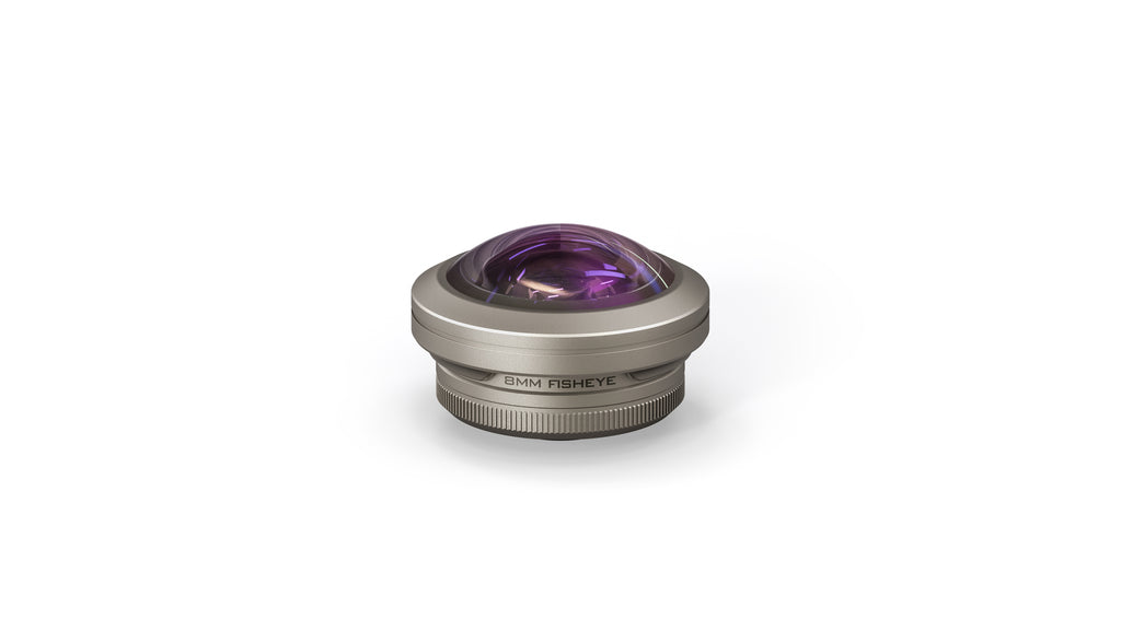 Tilta 8mm Fisheye Lens for iPhone (T-Mount) – Champagne