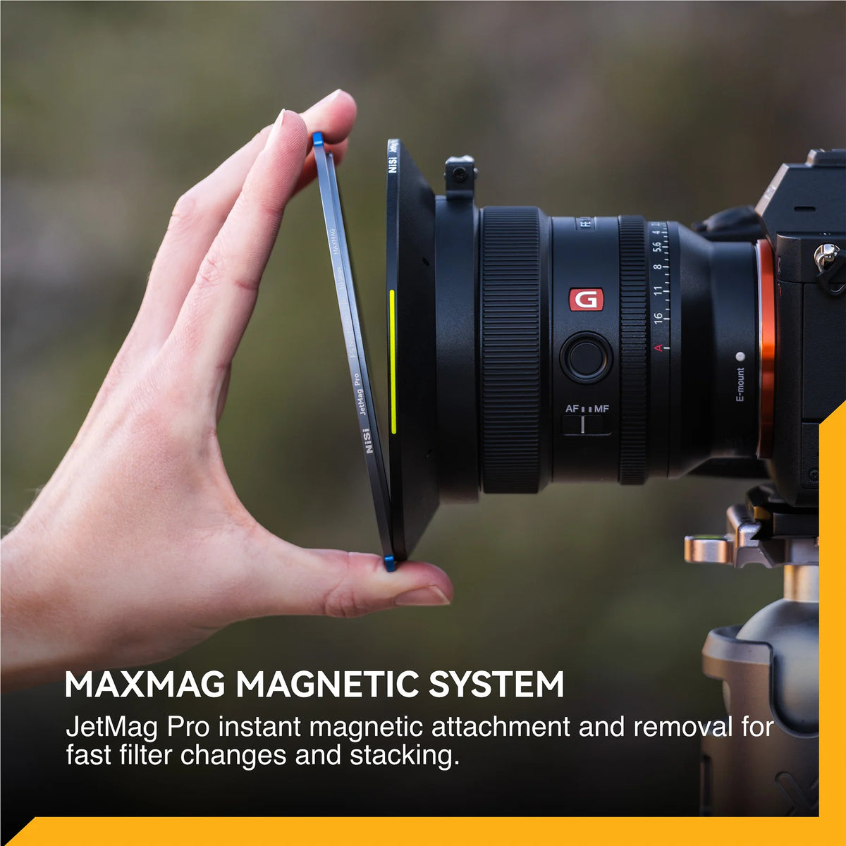 NiSi JetMag Pro MAXMAG Magnetic Back Cap