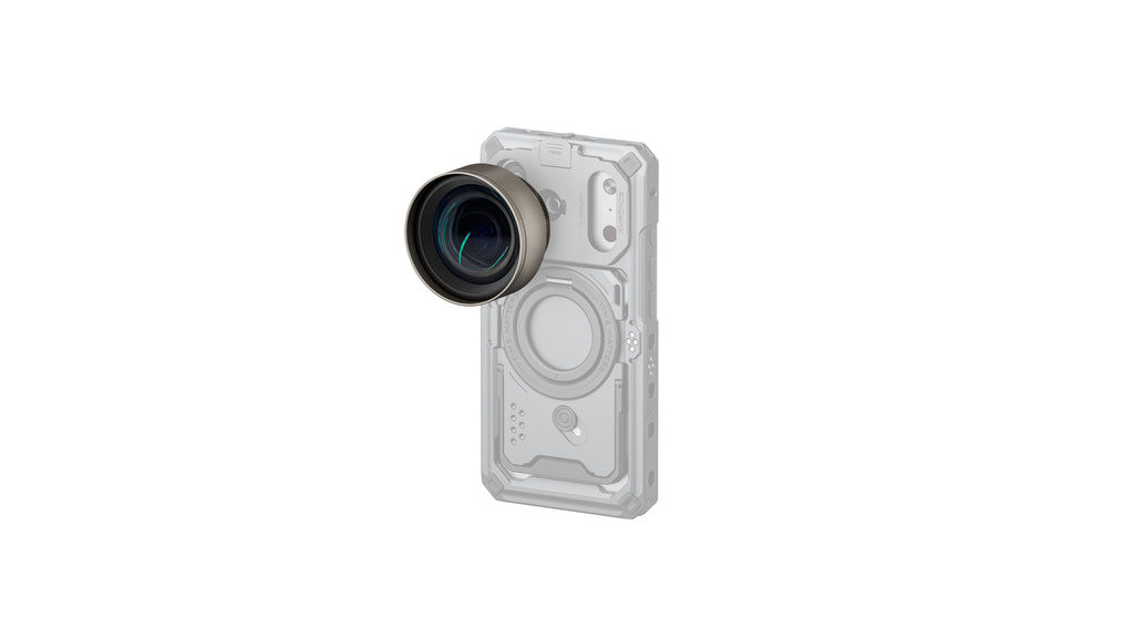 Tilta 40mm Telephoto Lens for iPhone (T-Mount) – Champagne