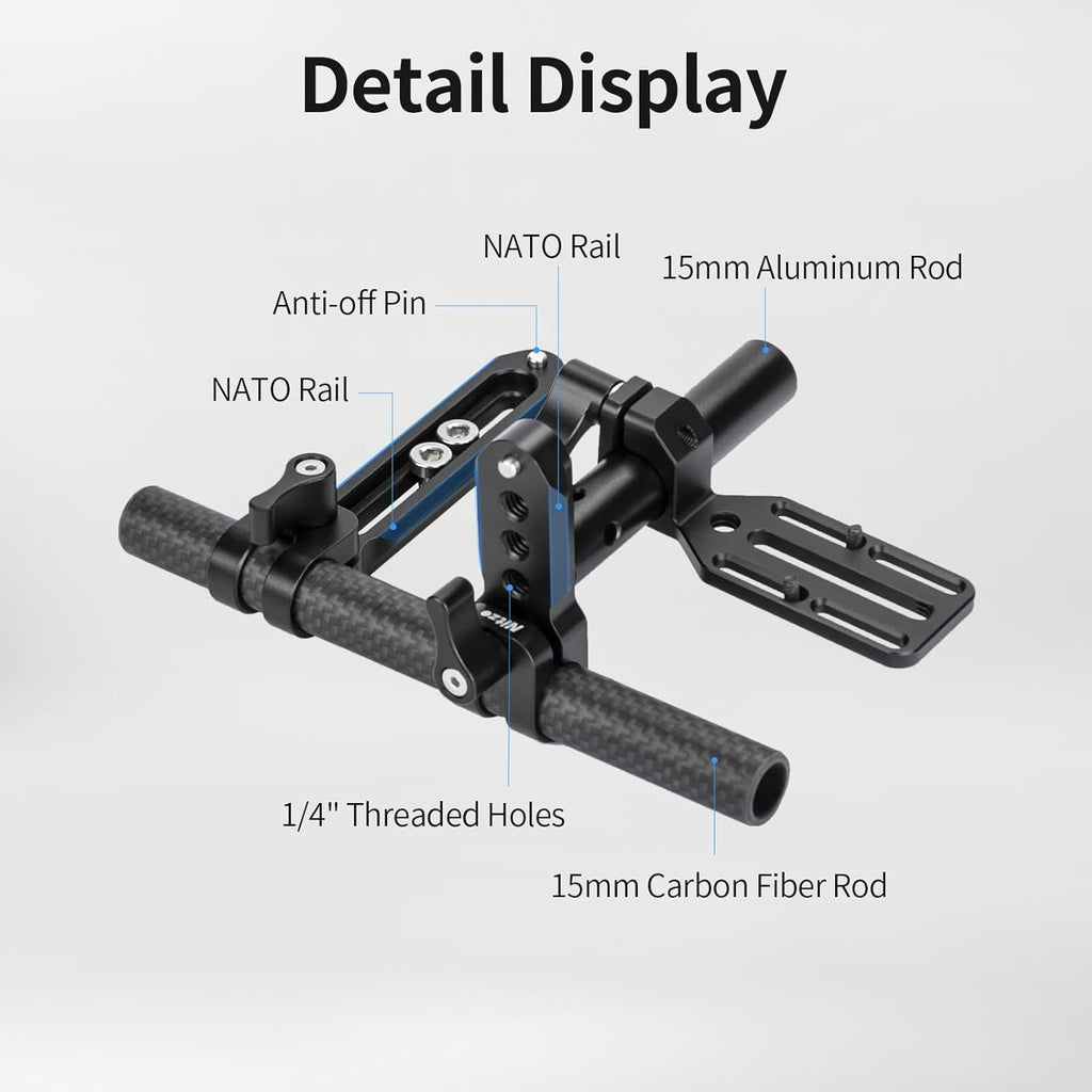 Nitze LIDAR Mounting Kit for DJI Focus Pro LiDAR and DJI Focus Pro Motor