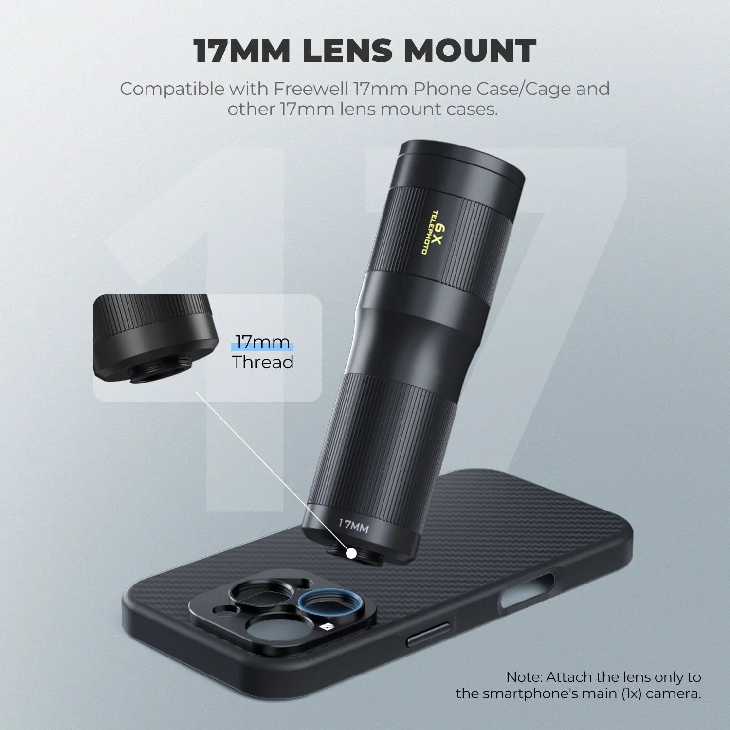 Freewell 6x Telephoto Lens