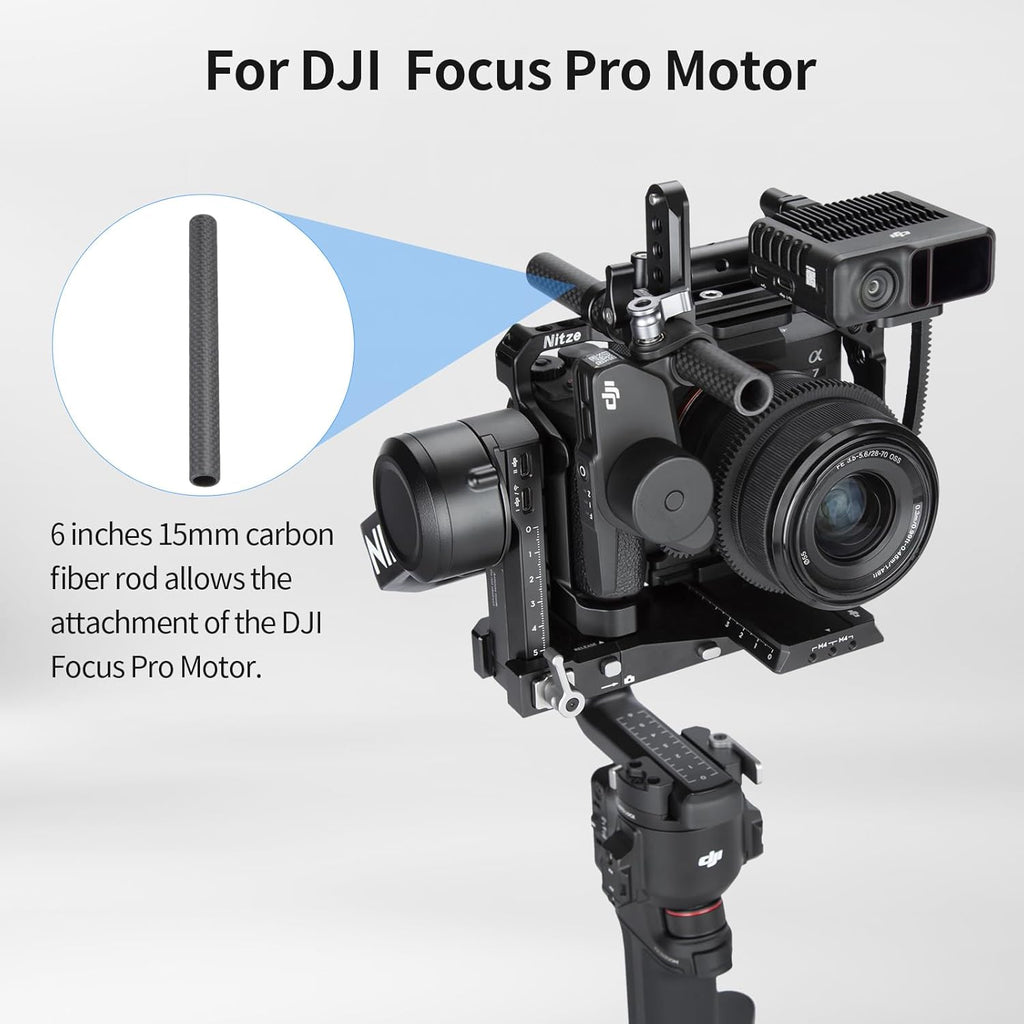 Nitze LIDAR Mounting Kit for DJI Focus Pro LiDAR and DJI Focus Pro Motor