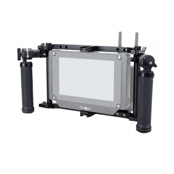 Nitze Director's Monitor Cage with Adjustable Handles for up to 9 Inch LCD Monitor Universal Monitor Cage