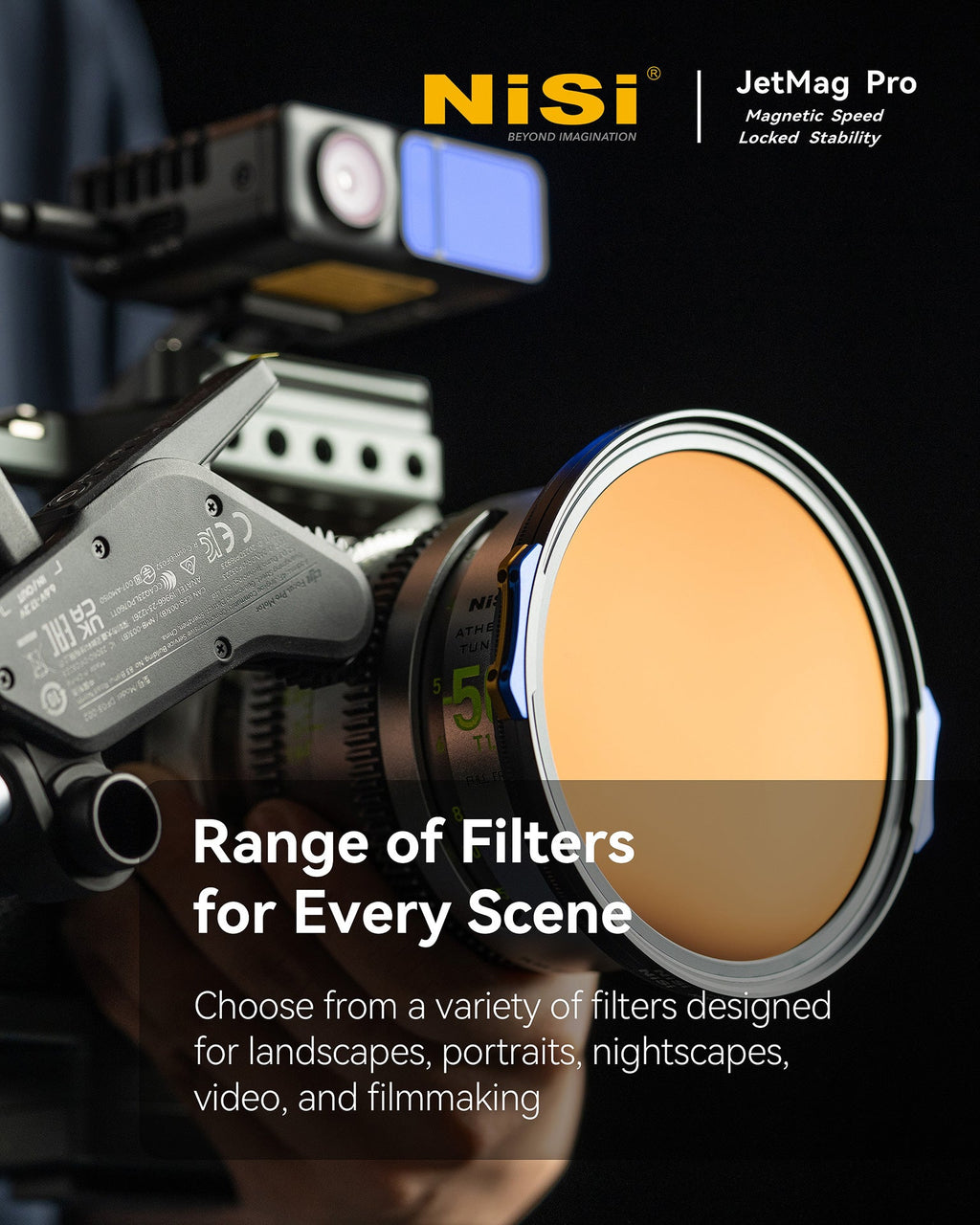 NiSi Filters JetMag Pro 82mm Filmmaker Kit
