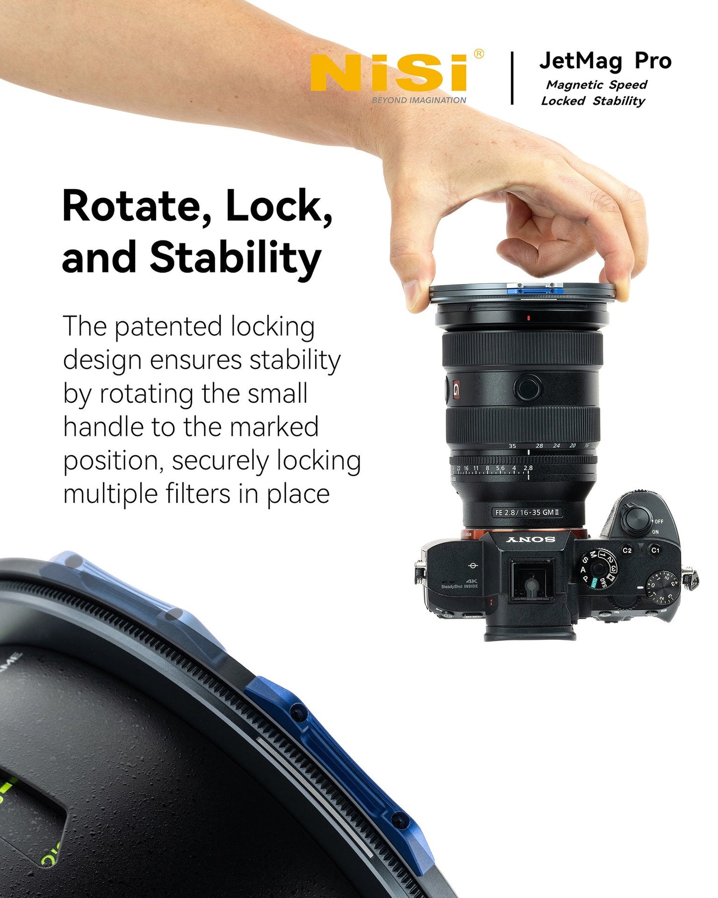 NiSi Filters JetMag Pro 82mm Black Mist Kit
