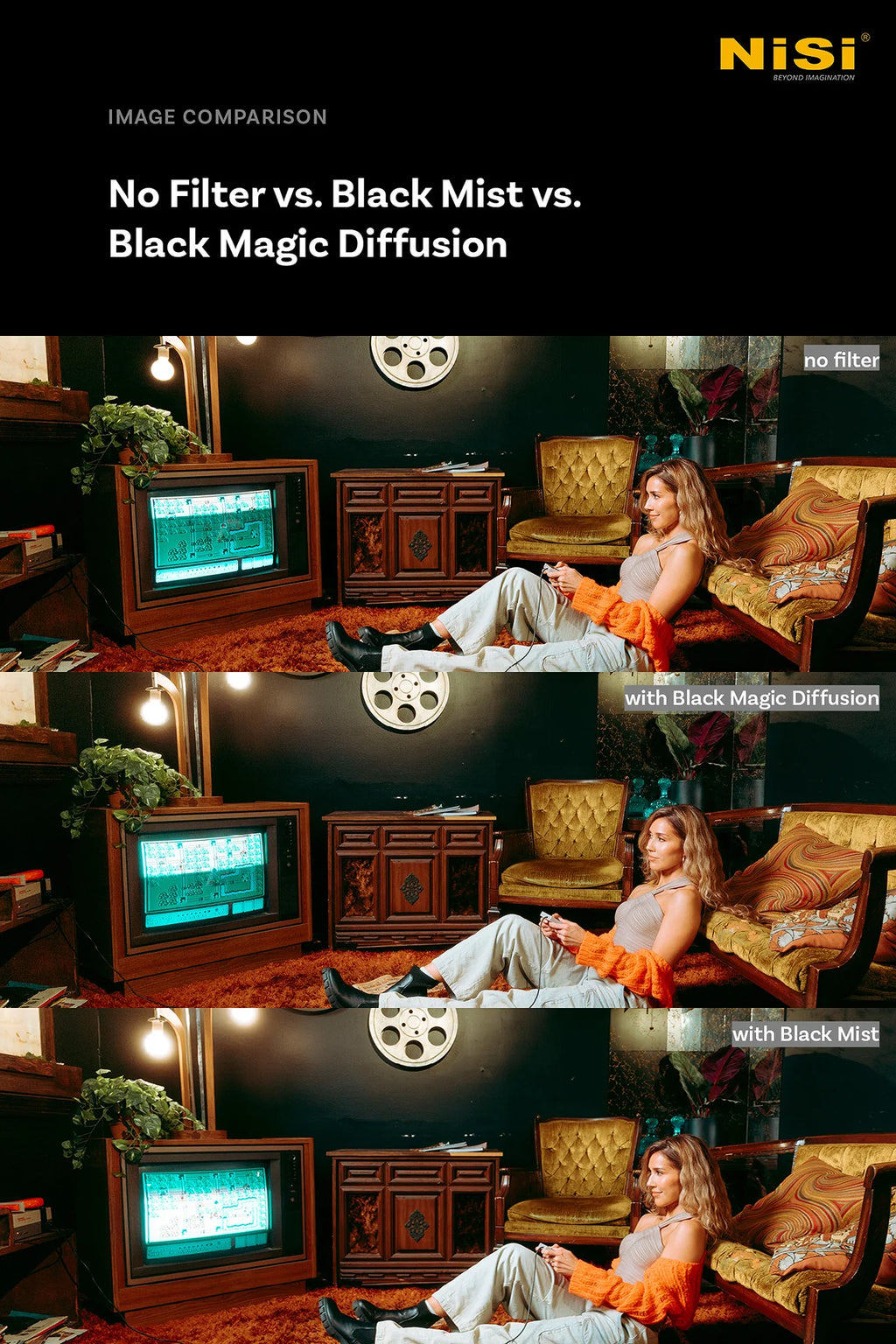 NiSi JetMag Pro 82mm Black Magic Diffusion