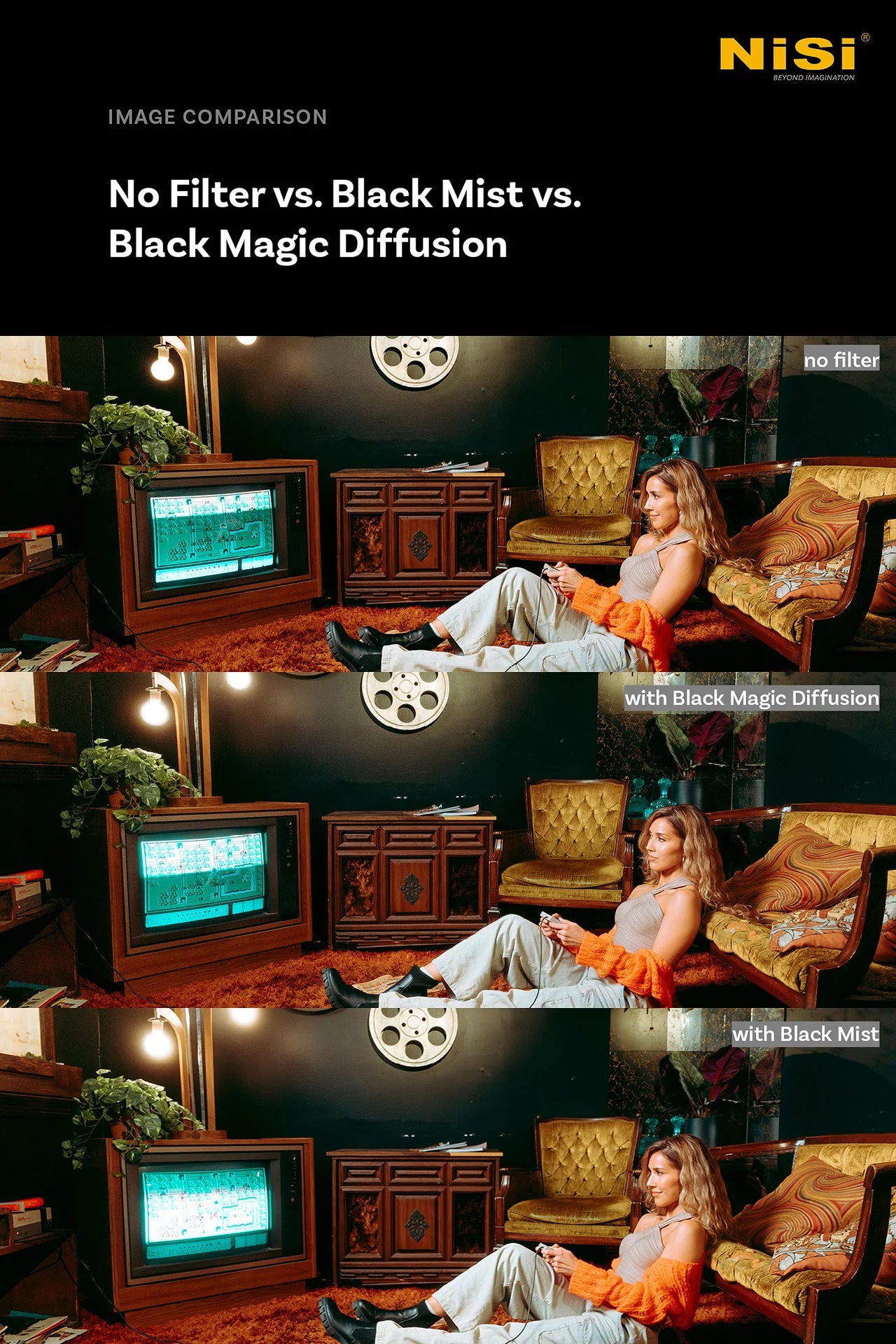 NiSi JetMag Pro 82mm Black Magic Diffusion