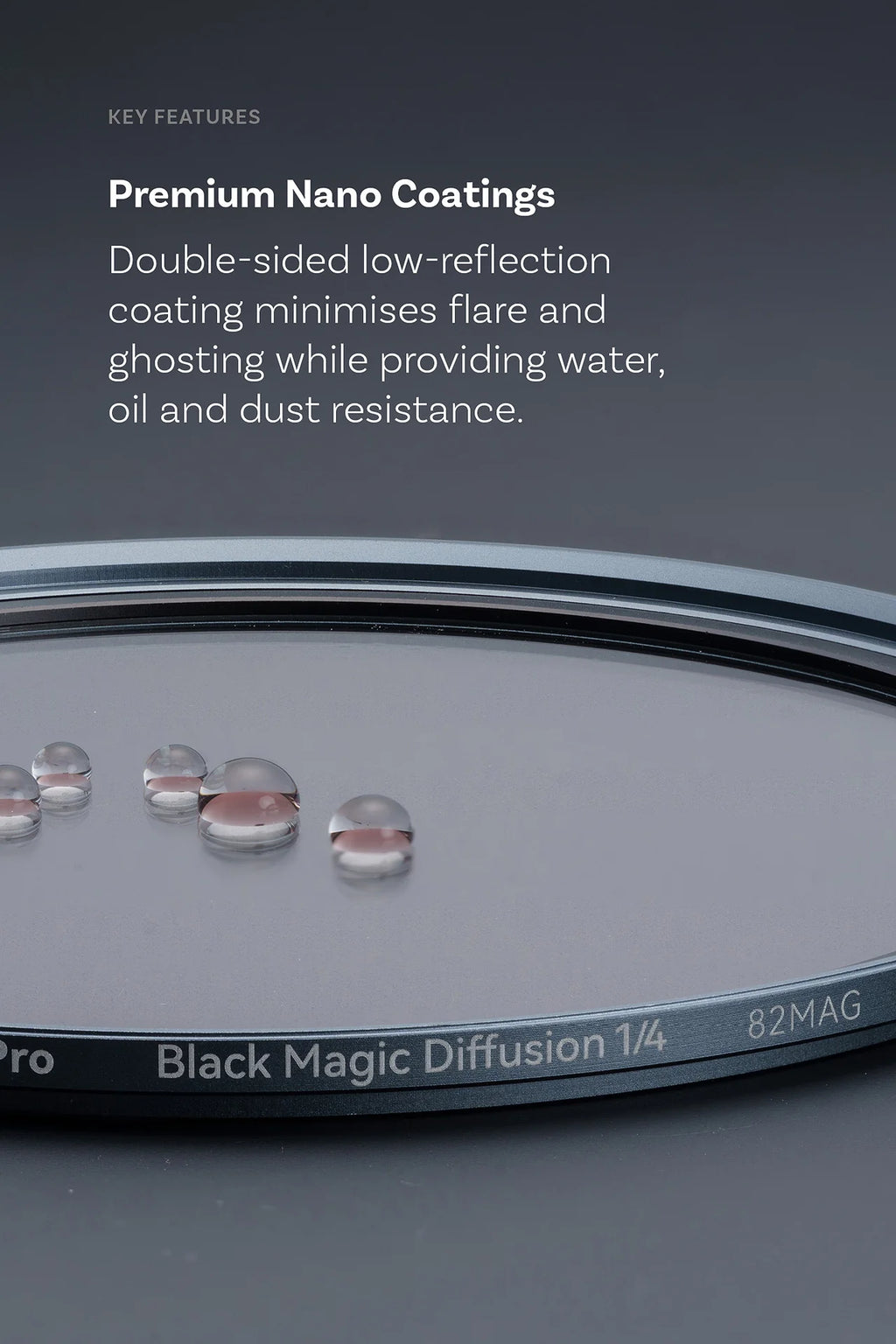 NiSi JetMag Pro 82mm Black Magic Diffusion
