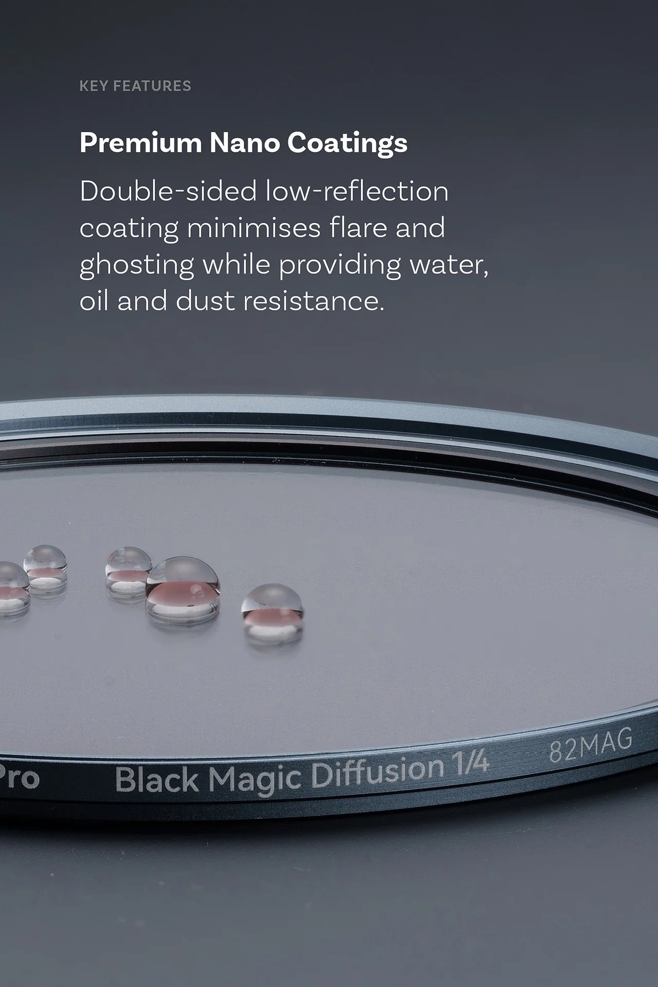 NiSi JetMag Pro 82mm Black Magic Diffusion