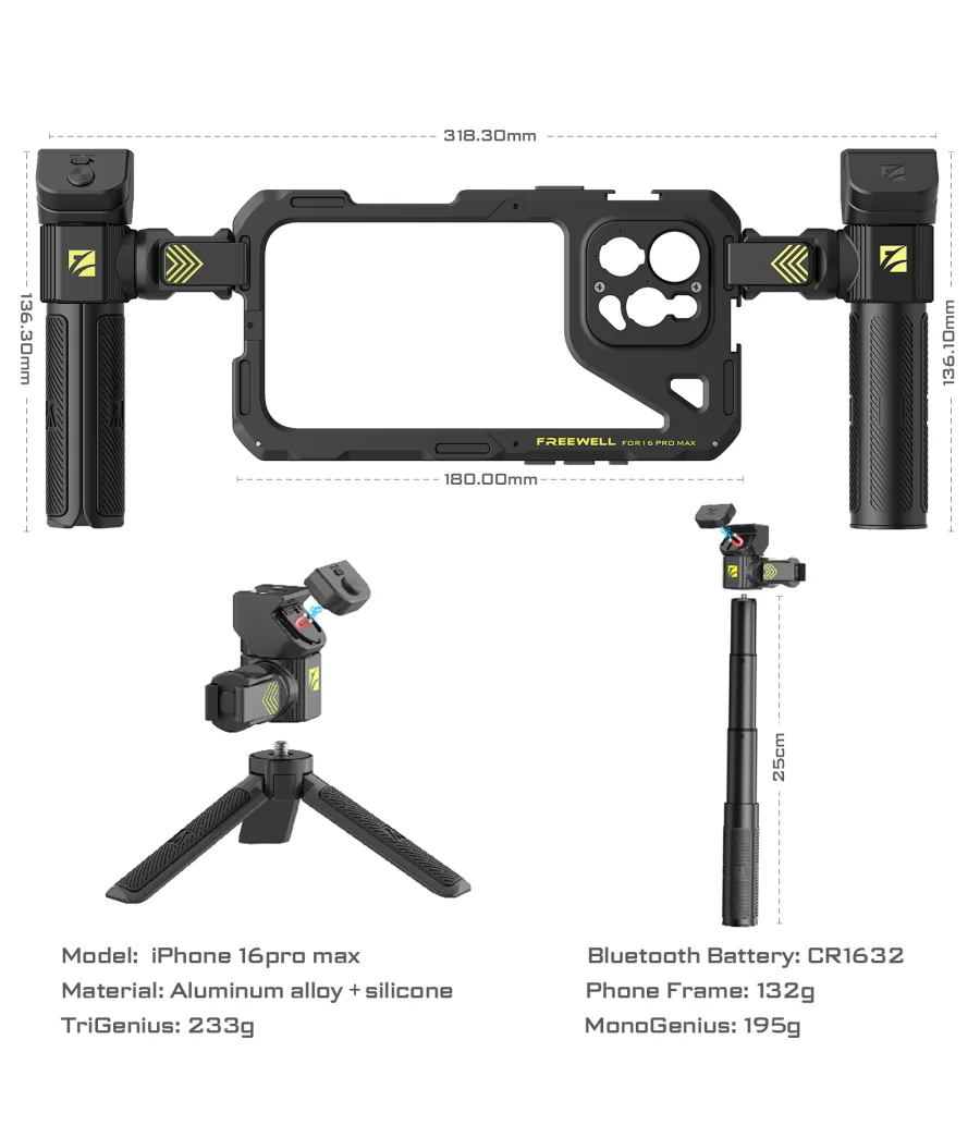 Freewell iPhone Genius Rig Cine Pro Kit