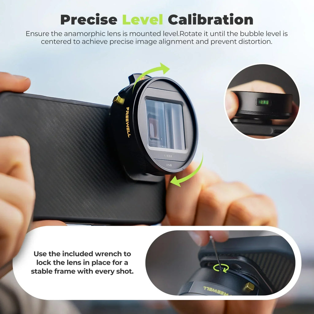 Steven Divish 1.55x Pro Cine Anamorphic 3 in 1