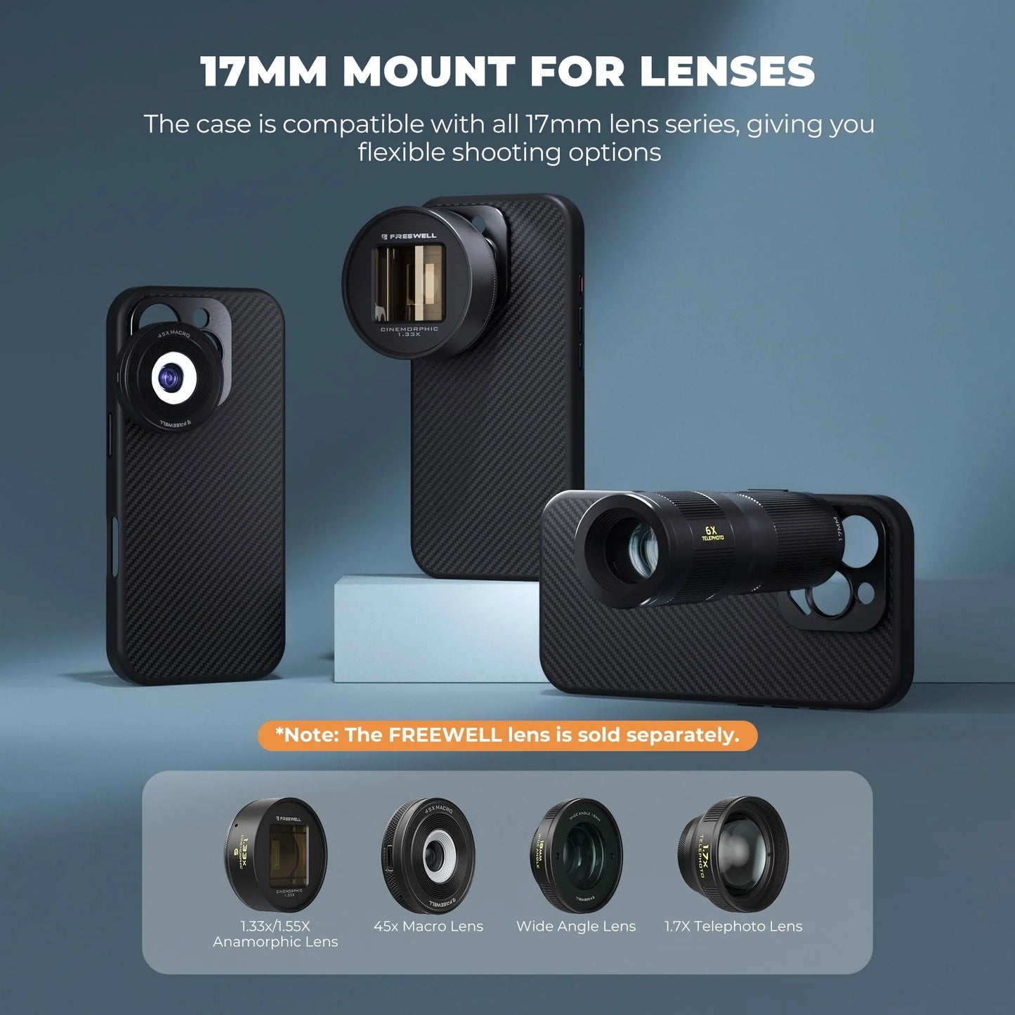 Freewell Pro Filmmaker Case for iPhone