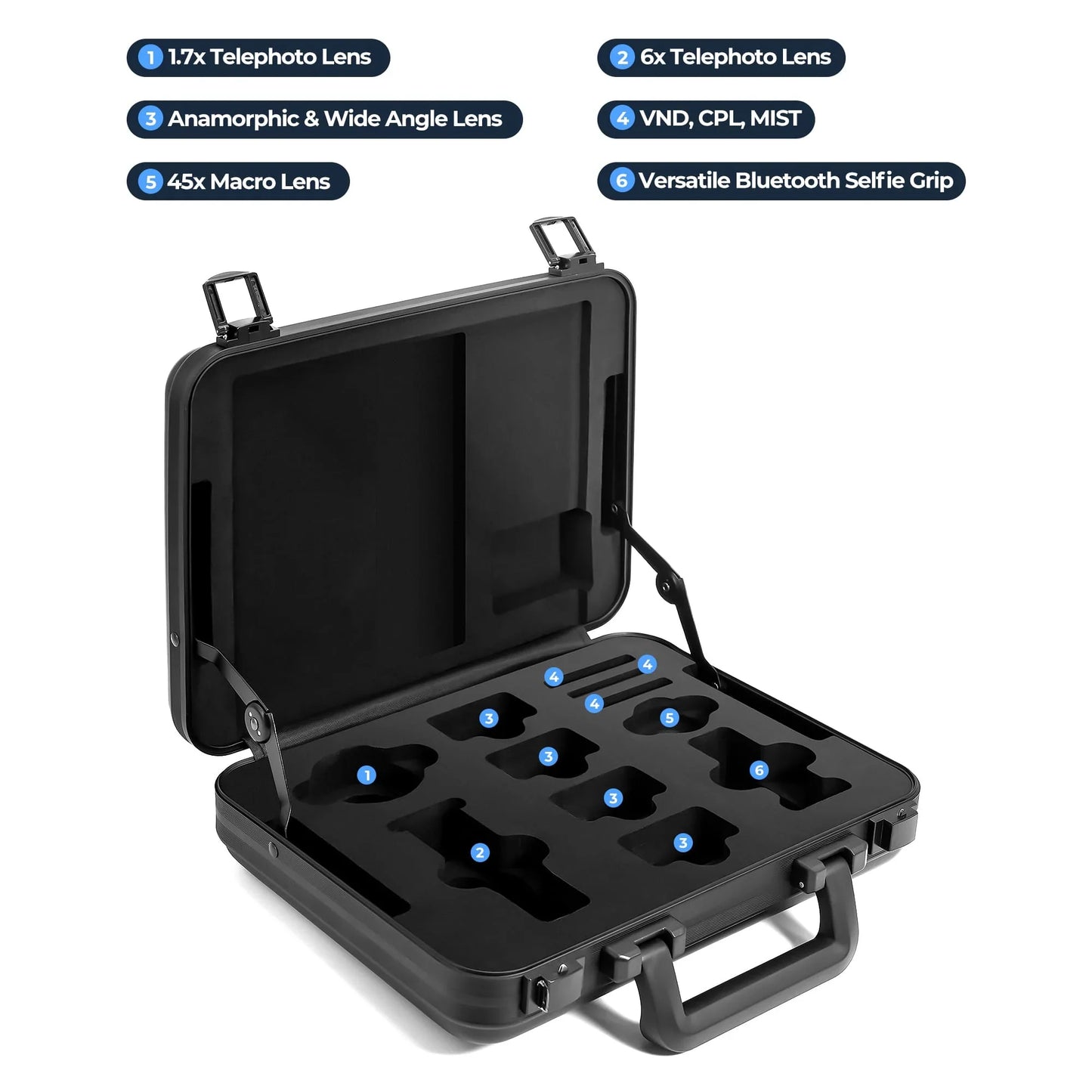 Freewell Pro Filmmaker Lens Carry Case